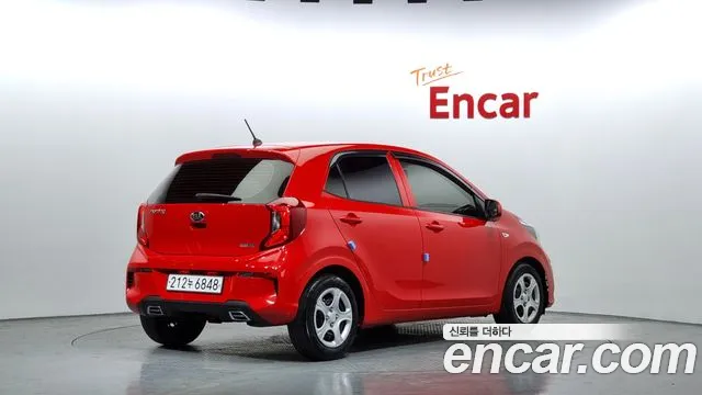 Kia Morning Urban (JA) 2020 Красный из Кореи, фото 3