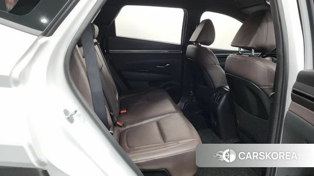 Hyundai Tucson Hybrid (NX4) 2021 Белый из Кореи, фото 3