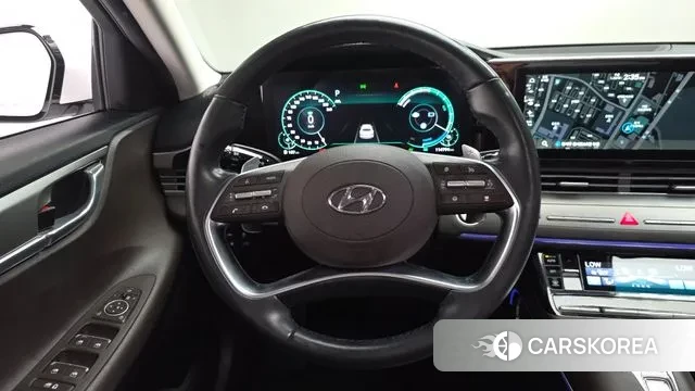 Hyundai The New Grandeur IG Hybrid 2020 Белый из Кореи, фото 3