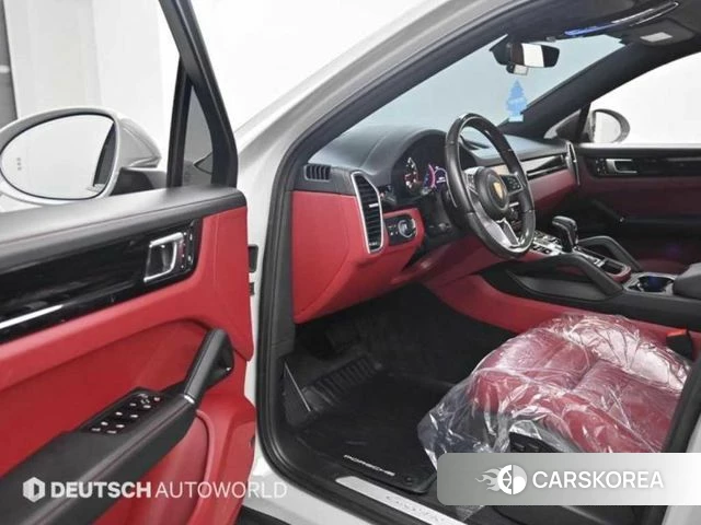 Porsche Cayenne (PO536) 2022 Серебристо-серый из Кореи, фото 3