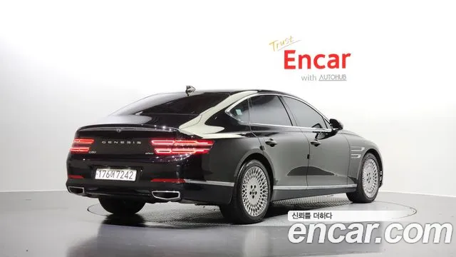 Genesis G80 (RG3) 2023 Черный из Кореи, фото 3