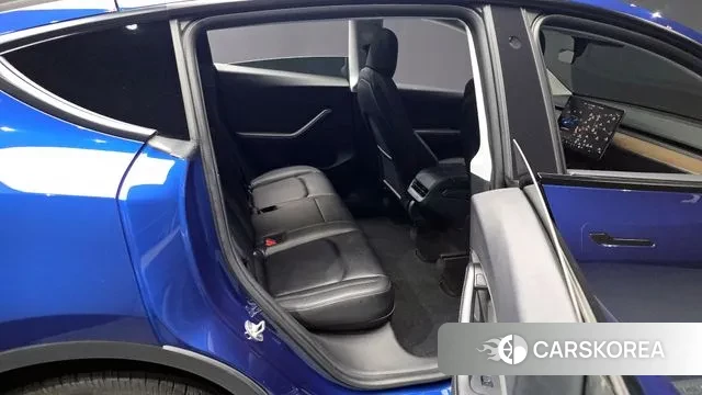 Tesla Model Y 2021 Синий из Кореи, фото 3