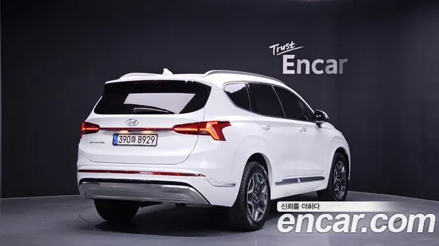 Hyundai The New Santa Fe 2021 Белый из Кореи, фото 3