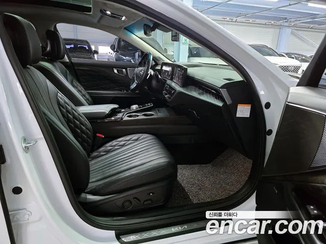 Kia K8 Hybrid 2022 Белый из Кореи, фото 3