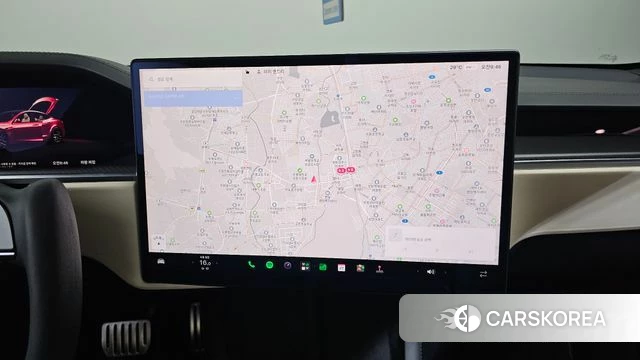 Tesla Model S 2023 Красный из Кореи, фото 3