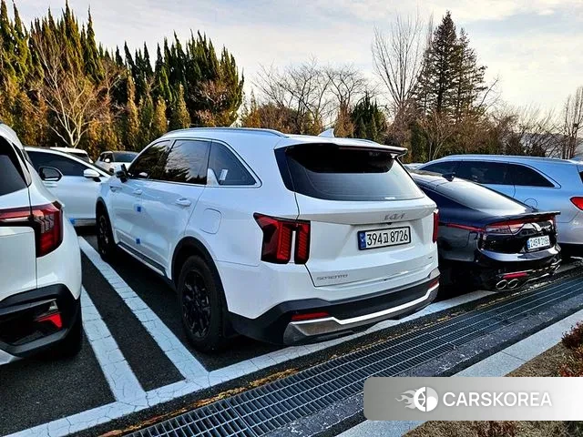 Kia The New Sorento 4th Generation 2024 Белый из Кореи, фото 3