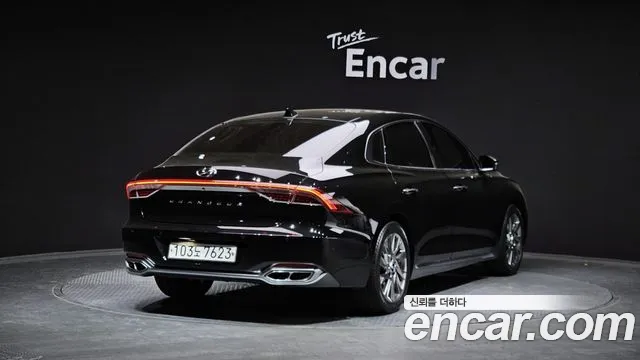 Hyundai The New Grandeur IG Hybrid 2020 Черный из Кореи, фото 3