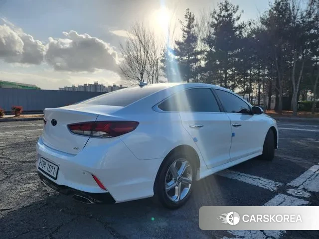 Hyundai Sonata New Rise 2018 Белый из Кореи, фото 3