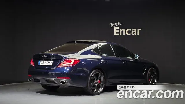 Genesis G70 2018 Синий из Кореи, фото 3