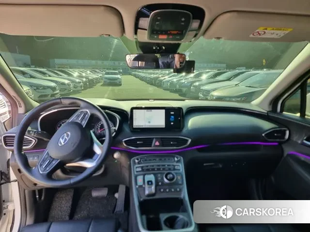 Hyundai The New Santa Fe 2021 Белый из Кореи, фото 3