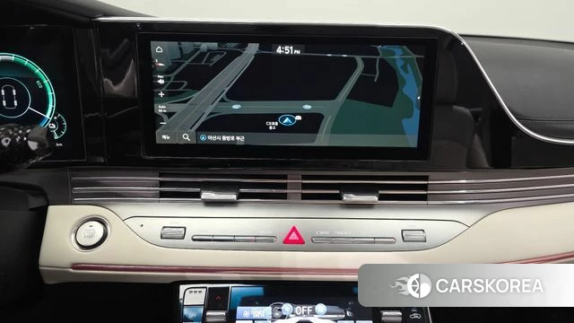 Hyundai The New Grandeur IG Hybrid 2021 Серый из Кореи, фото 3