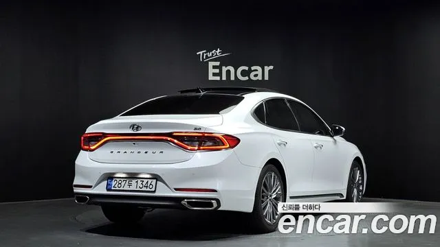 Hyundai Grandeur IG 2018 Белый из Кореи, фото 3