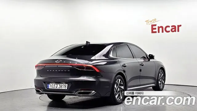 Hyundai The New Grandeur IG Hybrid 2020 Серый из Кореи, фото 3