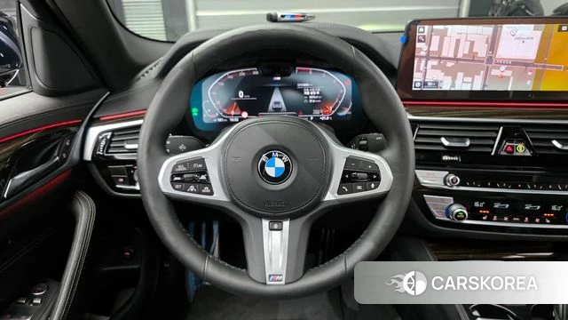 BMW 5 Series (G30) 2022 Синий из Кореи, фото 3