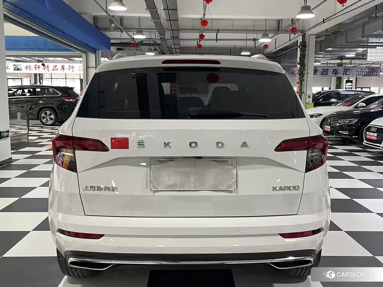 Skoda Karoq 2022 Белый из Китая, фото 4