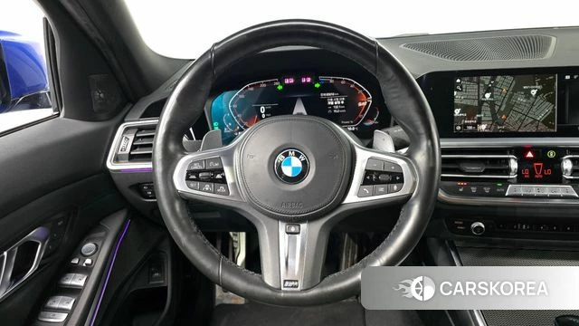 BMW 3 Series (G20) 2021 Синий из Кореи, фото 3