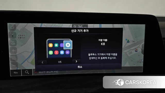 Kia K8 2021 Черный из Кореи, фото 3