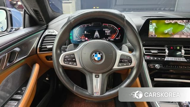 BMW 8 Series (G15) 2020 Небесно-голубой из Кореи, фото 3