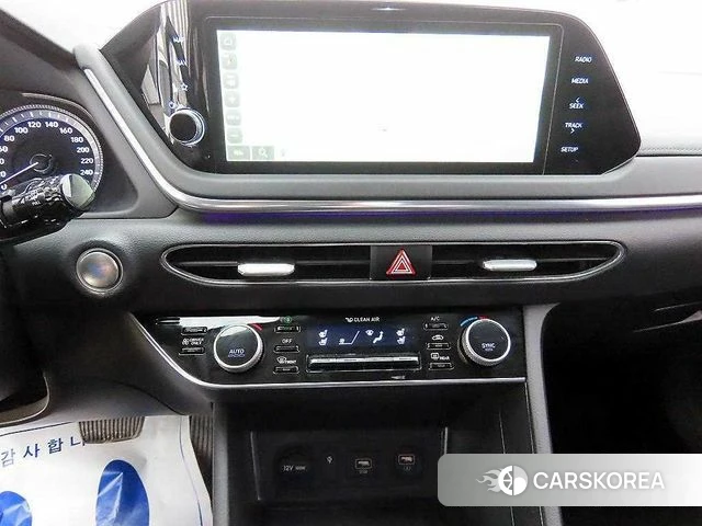 Hyundai Sonata Hybrid (DN8) 2021 Белый из Кореи, фото 3