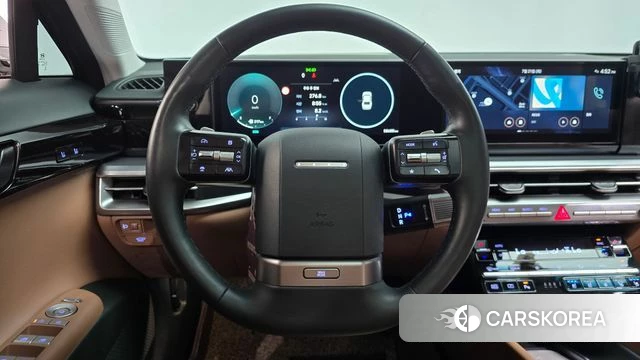 Hyundai Grandeur (GN7) 2023 Серебристо-серый из Кореи, фото 3