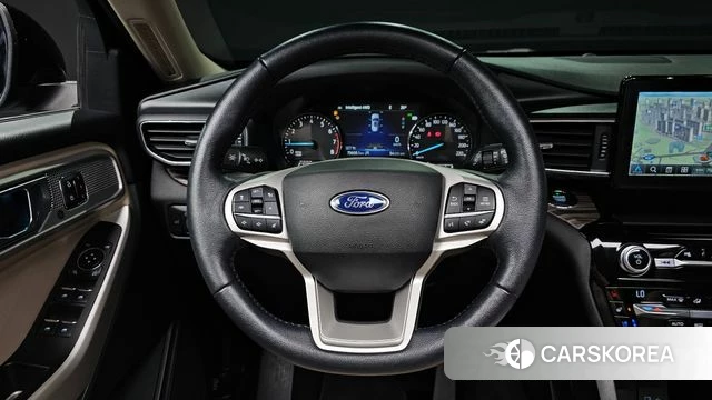 Ford Explorer 6th Generation 2021 Синий из Кореи, фото 3