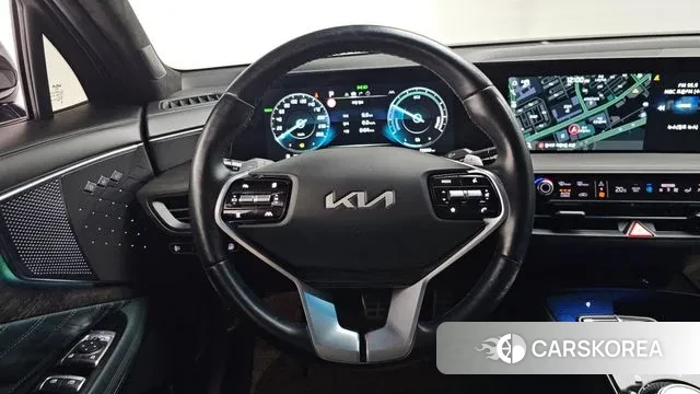 Kia K8 Hybrid 2024 Черный из Кореи, фото 3