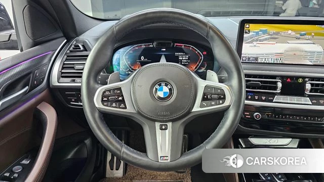BMW X4 (G02) 2022 Черный из Кореи, фото 3