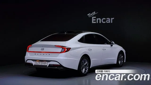 Hyundai Sonata (DN8) 2019 Белый из Кореи, фото 3