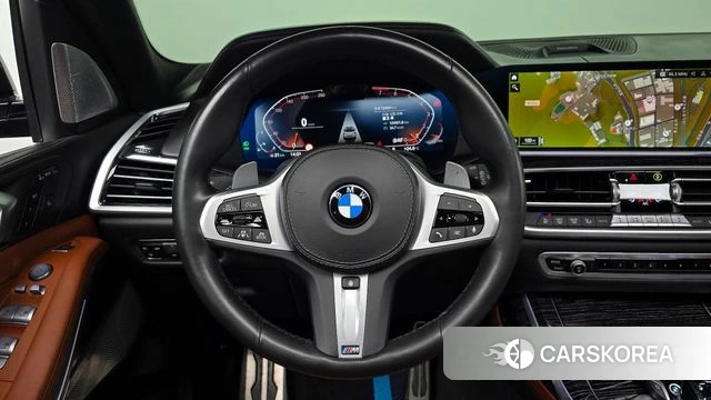 BMW X7 (G07) 2021 Черный из Кореи, фото 3
