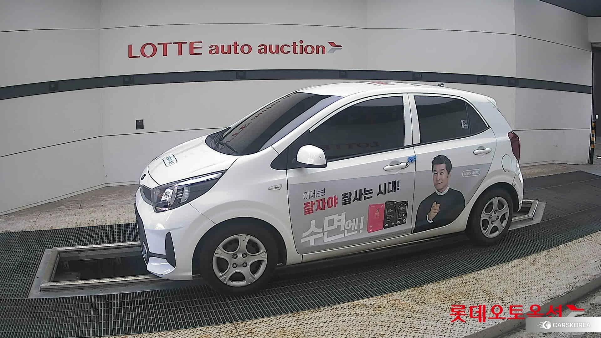 Kia Morning 2021 Clear White из Кореи