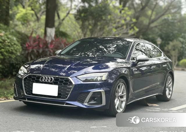 Audi A5 2021 Синий из Китая, фото 3