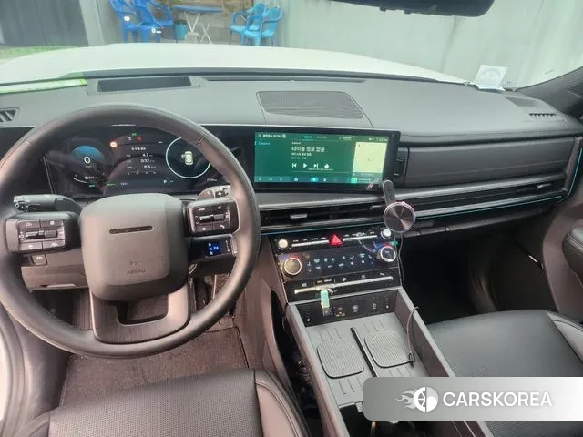 Hyundai Santa Fe (MX5) 2023 Черный из Кореи, фото 3