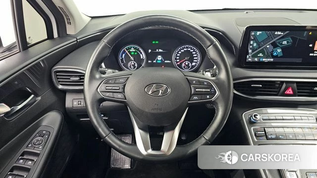 Hyundai The New Santa Fe 2021 Белый из Кореи, фото 3