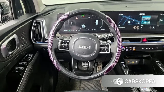 Kia The New Sorento 4th Generation 2023 Темно-зеленый из Кореи, фото 3