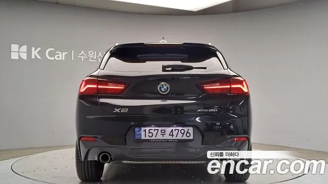 BMW X2 (F39) 2023 Черный из Кореи, фото 3