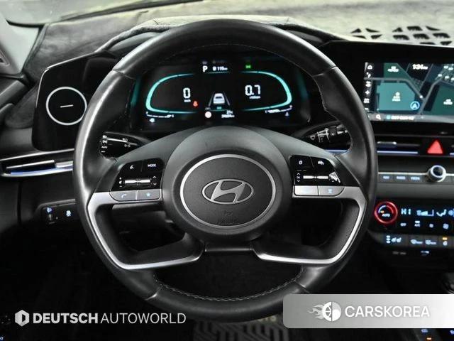 Hyundai The New Avante (CN7) 2023 Черный из Кореи, фото 3