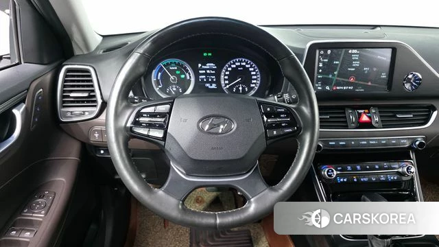 Hyundai Grandeur IG Hybrid 2018 Белый из Кореи, фото 3