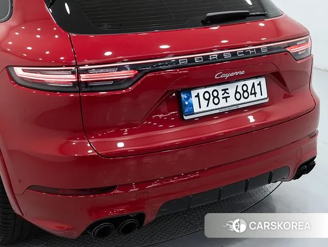 Porsche Cayenne (PO536) 2023 Красный из Кореи, фото 3