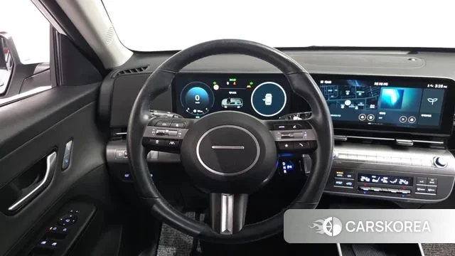 Hyundai Kona Hybrid (SX2) 2023 Белый из Кореи, фото 3