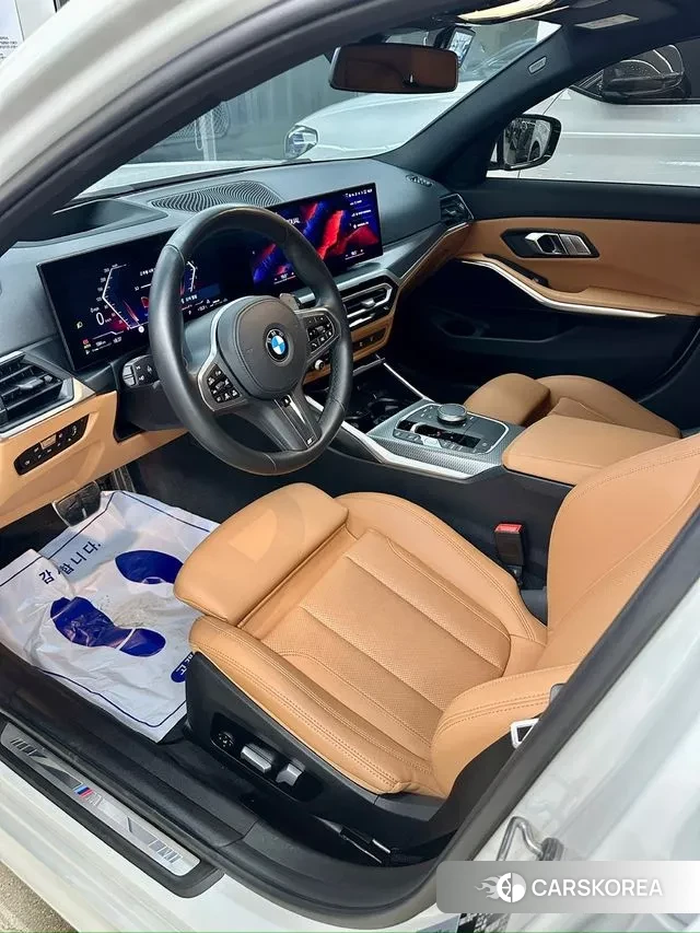 BMW 3 Series (G20) 2023 Белый из Кореи, фото 3