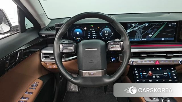 Hyundai Grandeur Hybrid (GN7) 2023 Белый из Кореи, фото 3
