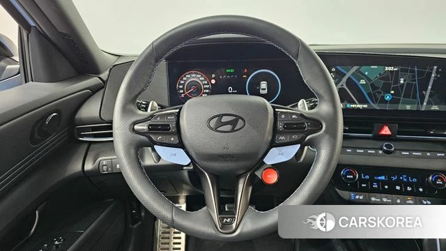 Hyundai The New Avante (CN7) 2024 Небесно-голубой из Кореи, фото 3