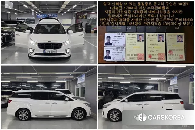 Kia The New Carnival 2019 Жемчужный цвет из Кореи, фото 3