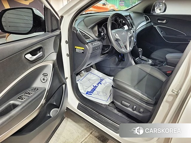 Hyundai Santa Fe The Prime 2018 Белый из Кореи, фото 3