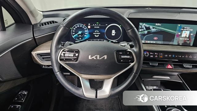 Kia K8 Hybrid 2024 Черный из Кореи, фото 3
