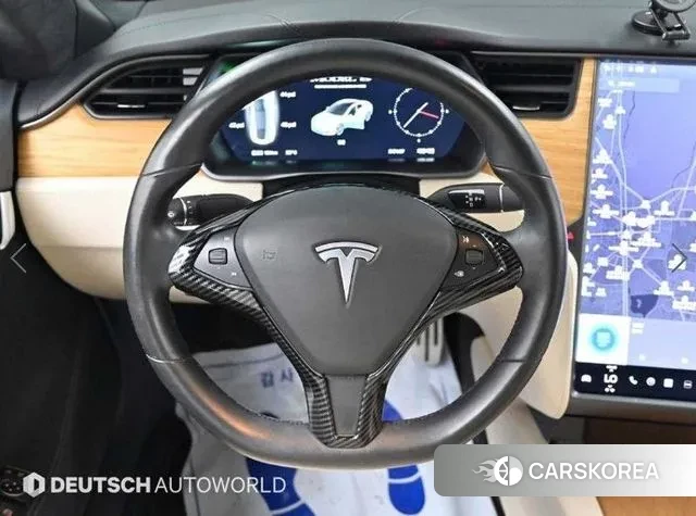 Tesla Model S 2020 Белый из Кореи, фото 3