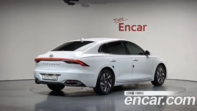 Hyundai The New Grandeur IG Hybrid 2019 Белый из Кореи, фото 3