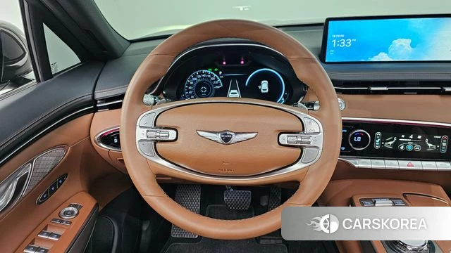Genesis GV70 2024 Темно-зеленый из Кореи, фото 3