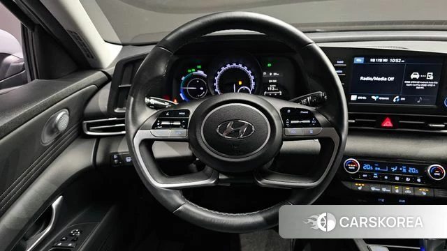 Hyundai Avante Hybrid (CN7) 2020 Серый из Кореи, фото 3