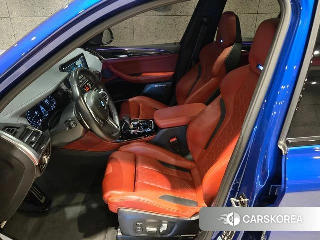 BMW X3M (G01) 2022 Синий из Кореи, фото 3